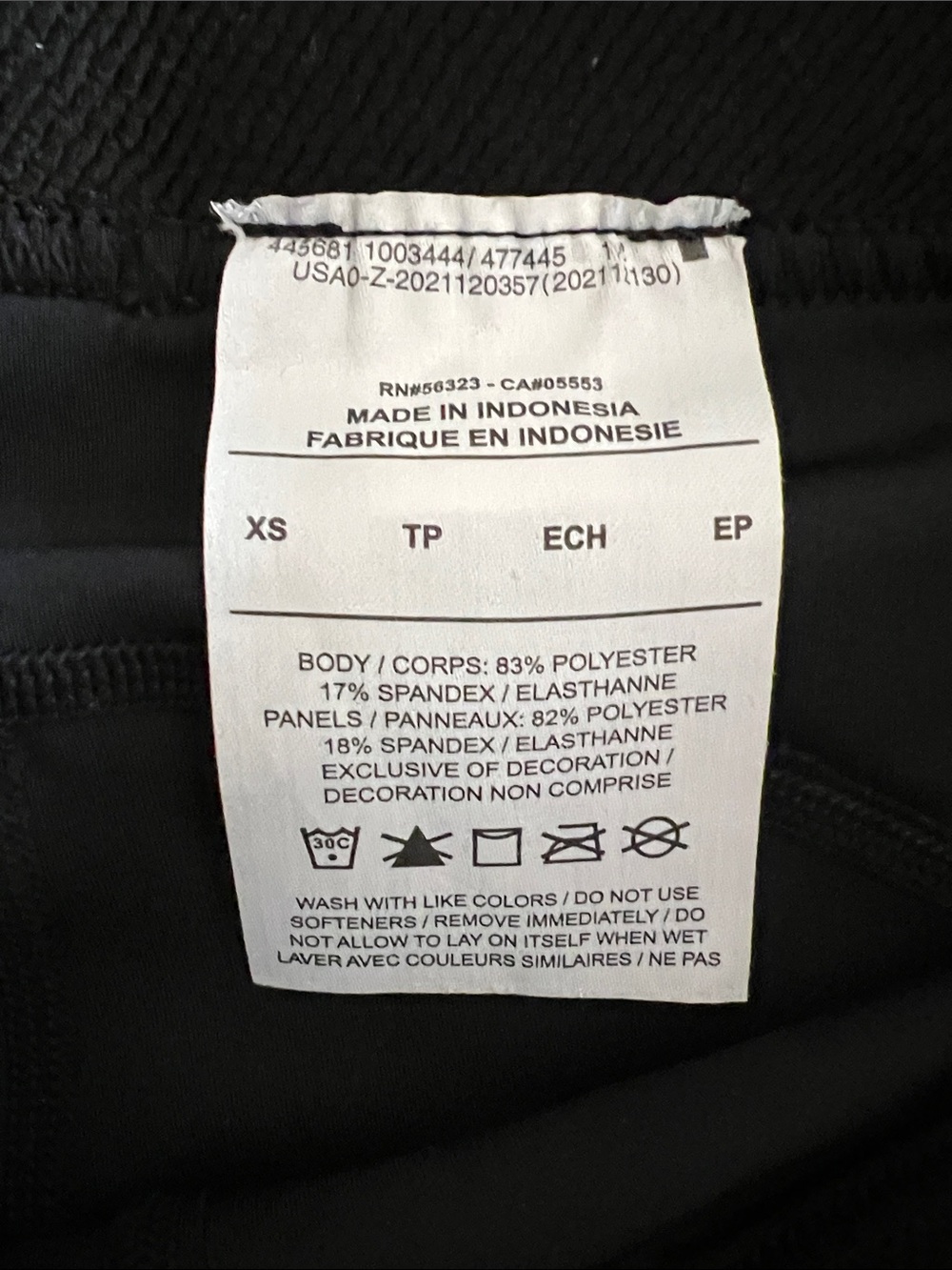 Nike Pro Black Leggings Tights with Light Swoosh Size XS - Picture 4 of 12